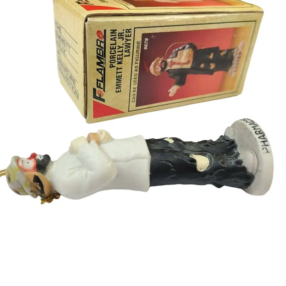 Flambro The Emmett Kelly Jr. Porcelain Pharmacist